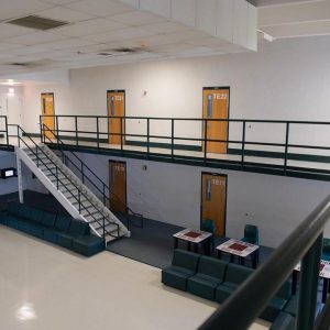 Caroline Detention Facility in Bowling Green, Virginia, a former regional jail, has been contracted by the US Department of Homeland Security Immigration and Customs Enforcement (ICE) to house undocumented adult immigrant detainees for violations of immigration laws.