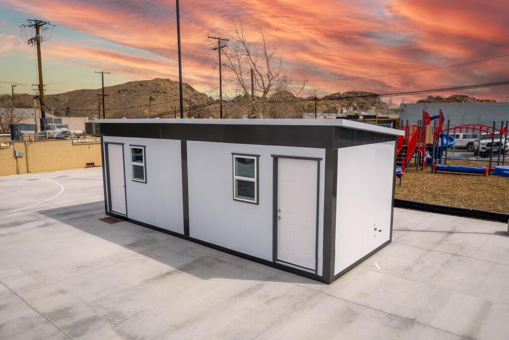 Tiny homes like this are planned for the TAY Tiny Home Village expansion project.