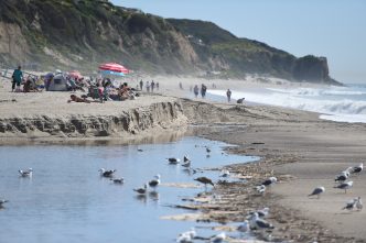 Sand erosion is a concern at LA County beaches.