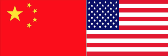China and United States flags.