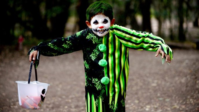 A young attendee in costume participates in a trick-or-treating adventure at a previous Howl-O-Ween Festival held at El Dorado Nature Center.