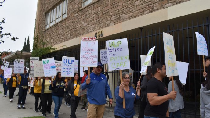 Unionized Kaiser Permanents workers prepare to strike.