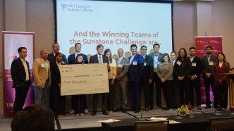 Participants celebrate the culmination of the 2024-25 Sunstone Economic Development Challenge.