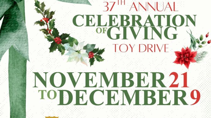 San Bernardino County Library toy drive.