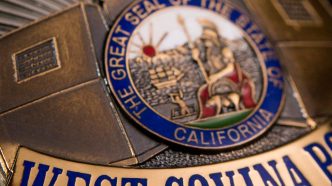 West Covina police badge.