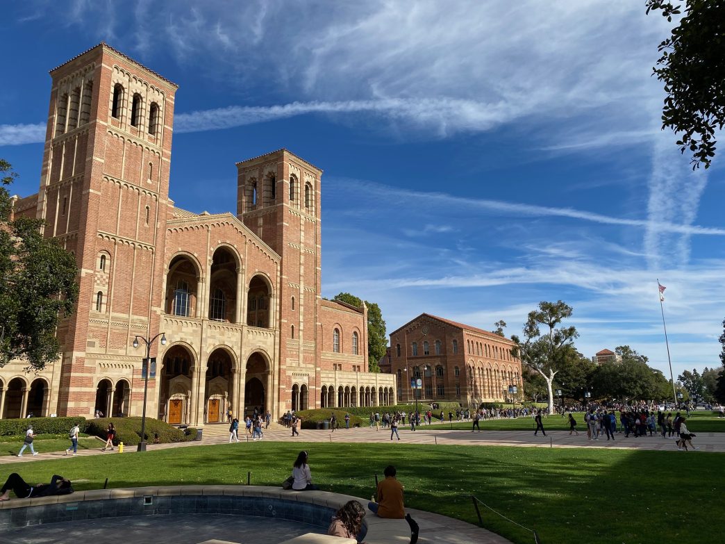 The UCLA campus in Westwood.