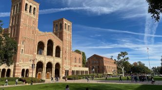The UCLA campus in Westwood.