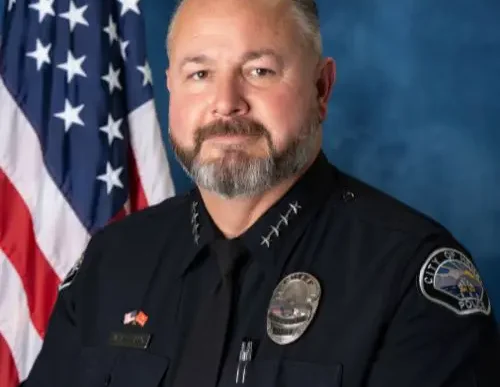 Hemet police Chief Michael Arellano.