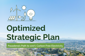 Pasadena's Optimized Strategic Plan for carbon-free electricity.