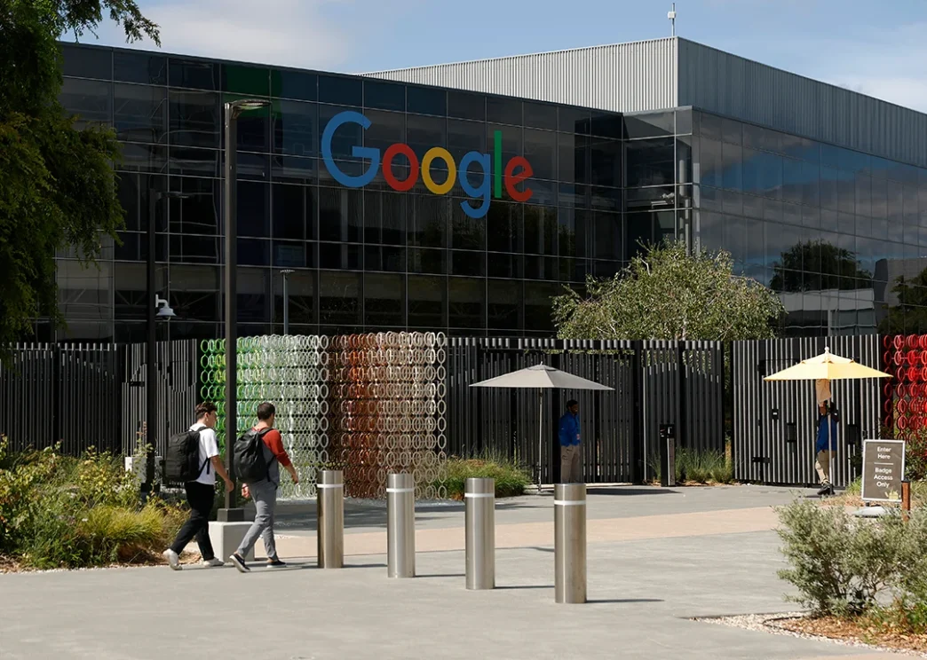 Google headquarters in Silicon Valley.