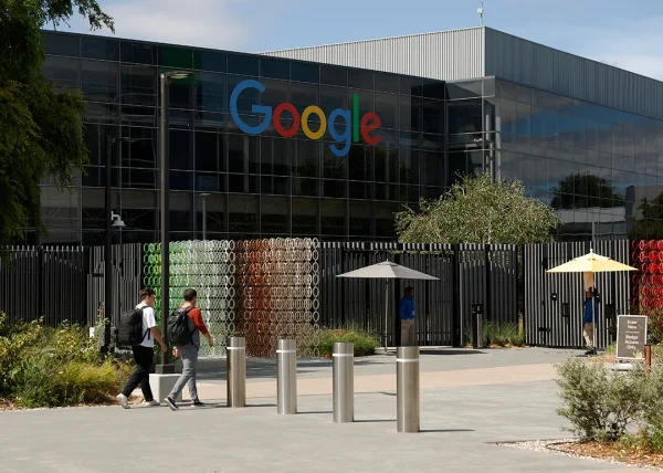 Google headquarters in Silicon Valley.