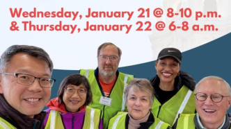 Pasadena homeless count volunteers.