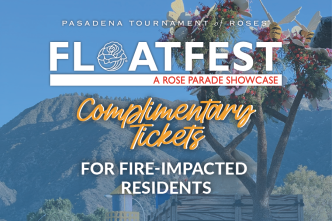 Free Rose Parade tickets for fire-impacted residents.