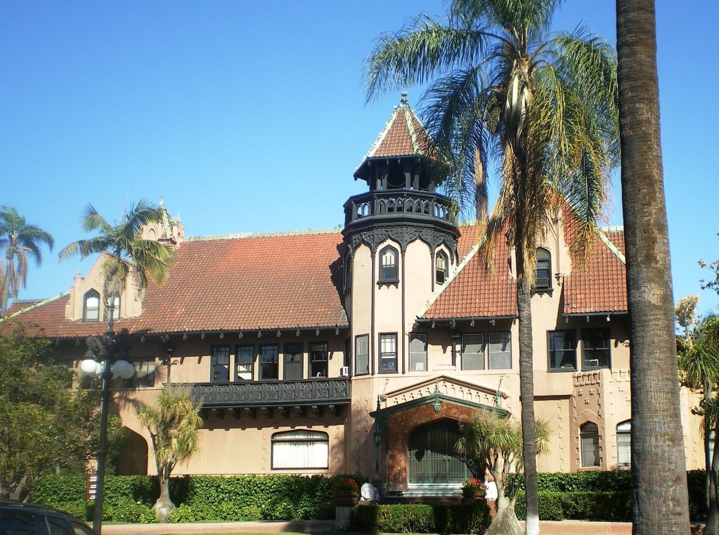 The Edward L. Doheny mansion in Los Angeles.