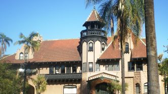 The Edward L. Doheny mansion in Los Angeles.