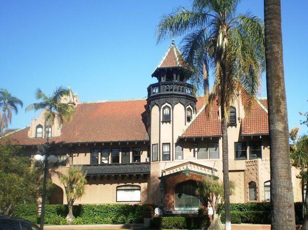 The Edward L. Doheny mansion in Los Angeles.