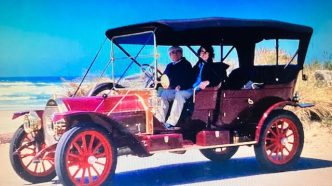 Pete Eastwood's 1910 Stevens Duryea.