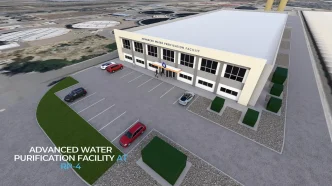 The planned Advanced Water Purification Facility in Rancho Cucamonga.
