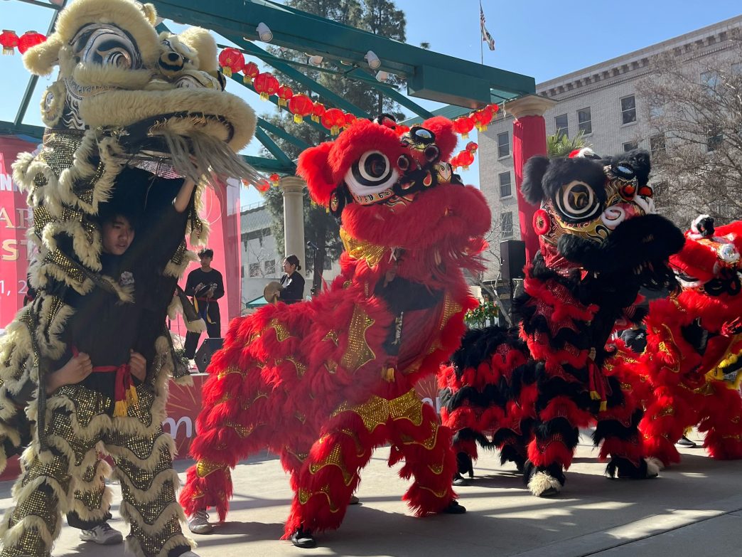 Lunar New Year festivities in San Bernardino.