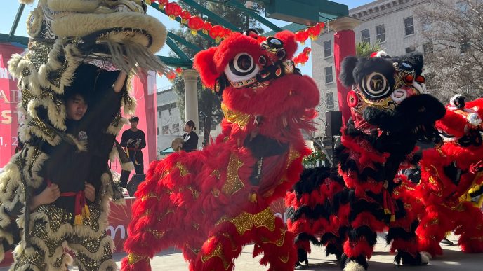 Lunar New Year festivities in San Bernardino.