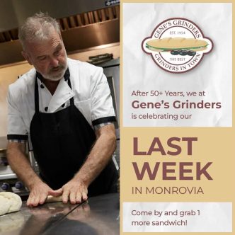 Gene's Grinders in Monrovia.