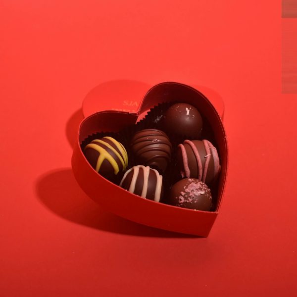 Valentine's Day chocolate candy.