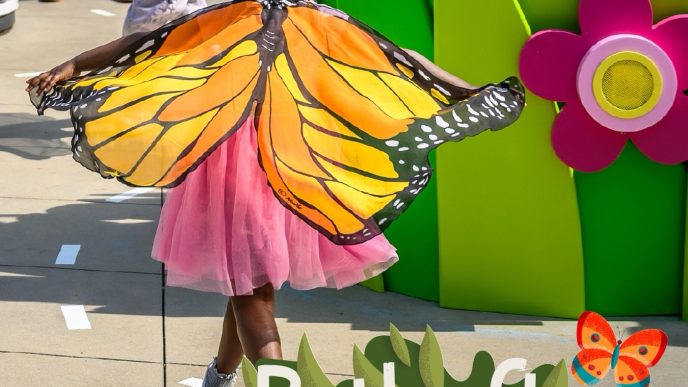 Butterly Season at Kidspace Children's Museum in Pasadena.