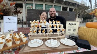 Masters of Taste host chefs Vanessa and Thomas Tilaka-Kalb.