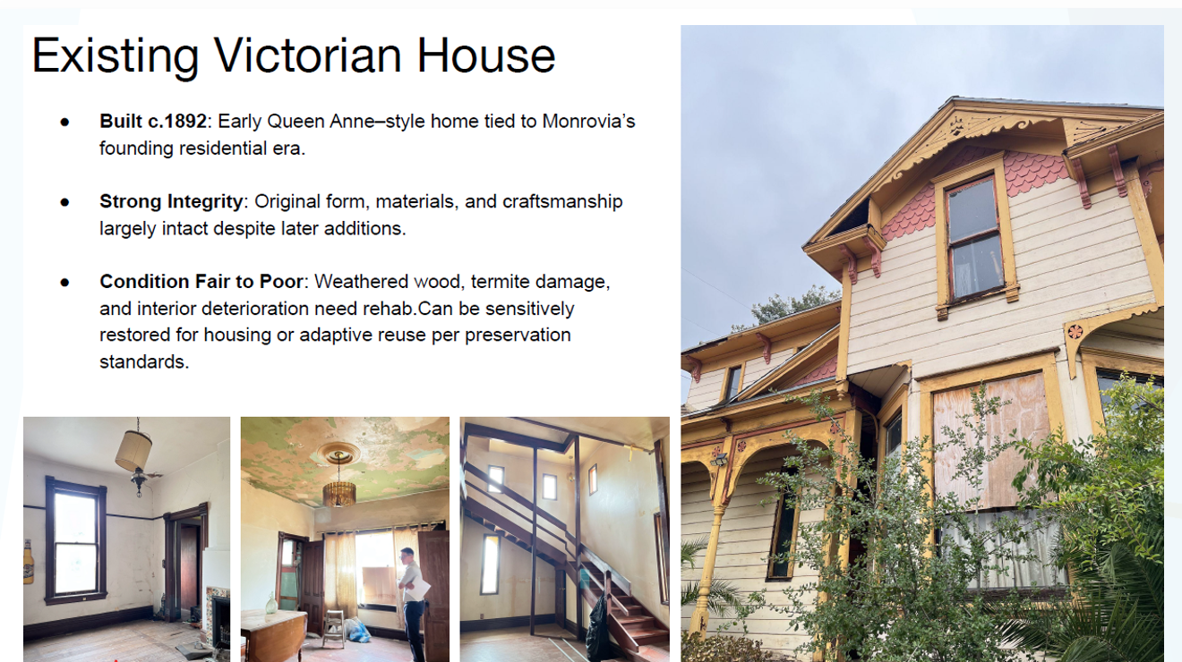Monrovia council proceeds with Victorian restoration, affordable housing project