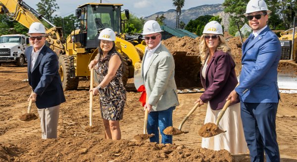 Officials break ground for Linwood Rose.