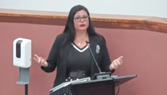 Prior to the City Council voting unanimously to censure her Wednesday, San Bernardino Councilwoman Treasure Ortiz says she won't resign and will pursue her $2 million lawsuit against the city.