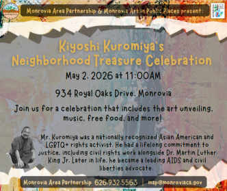 Monrovia Neighborhood Treasure Kiyoshi Kuromiya.