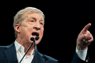 California gubernatorial candidate Tom Steyer on Feb. 21, 2026.