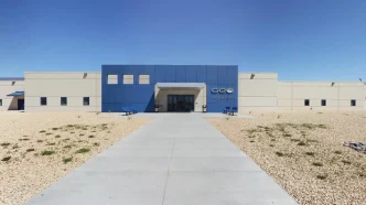 The Adelanto ICE Processing Center in San Bernardino County.