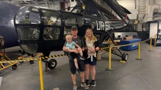 Jeromy Smith, 32, was among those who died in the B-52 crash Monday at Edwards Air Force Base.