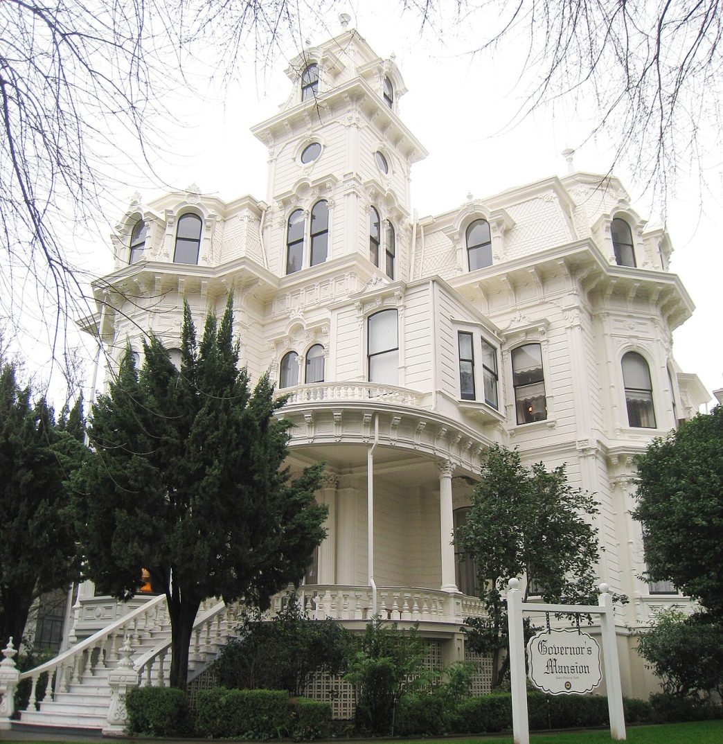 The California Governor's Mansion in Sacramento.