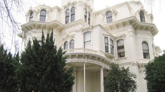 The California Governor's Mansion in Sacramento.
