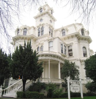The California Governor's Mansion in Sacramento.
