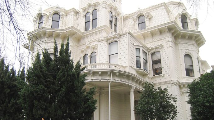 The California Governor's Mansion in Sacramento.