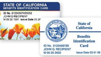 Medi-Cal cards.