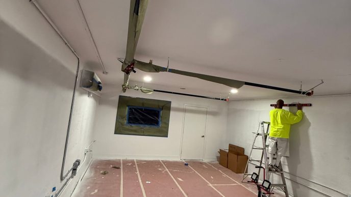 Restoration work continues in May 2026 for the God’s Pantry Transitional Housing Project in Pomona.