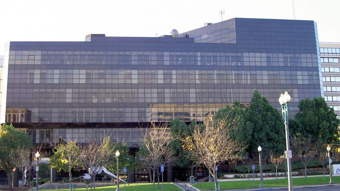 San Bernardino City Hall.
