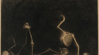 “The Battle of the Bones,” circa about 1881, by Odilon Redon.