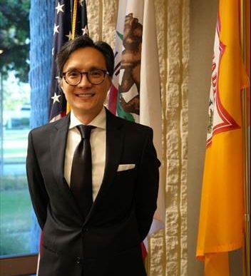 John Han, Arcadia City Council appointee to the District 3 seat vacated when ex-Mayor Wang resigned and pleaded guilty to acting as an illegal agent of a foreign government.
