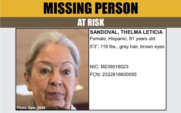 Thelma Leticia Sandoval was last seen June 9 around 9 p.m. when she left her home in the 1800 block of North Allen Avenue in Pasadena.