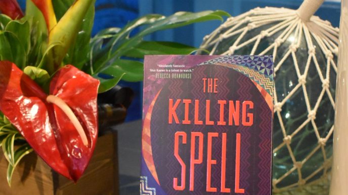 Shay Kauwe's "The Killing Spell" U.S. book cover.