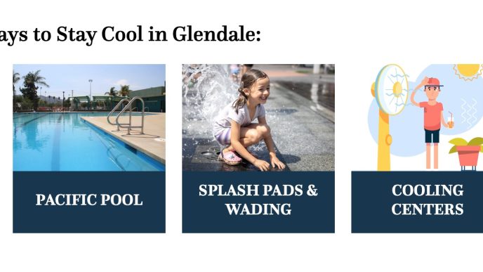 Glendale public cooling options during extreme heat.