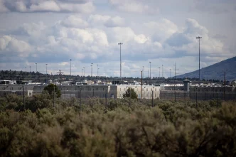 The California Correctional Center in Susanville on April 9. The California Correctional Center was officially deactivated and closed by the California Department of Corrections and Rehabilitation in June 2023.