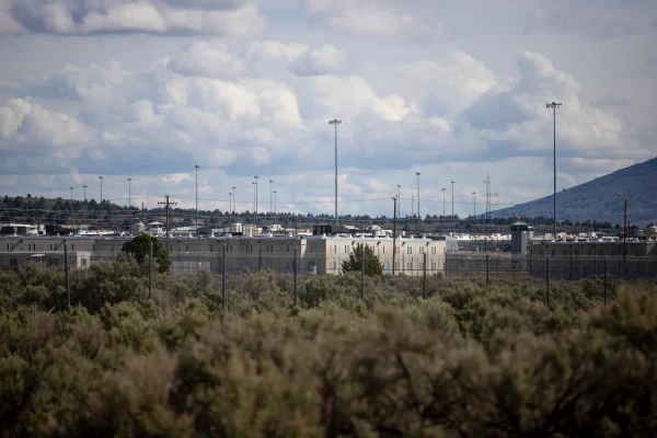 The California Correctional Center in Susanville on April 9. The California Correctional Center was officially deactivated and closed by the California Department of Corrections and Rehabilitation in June 2023.