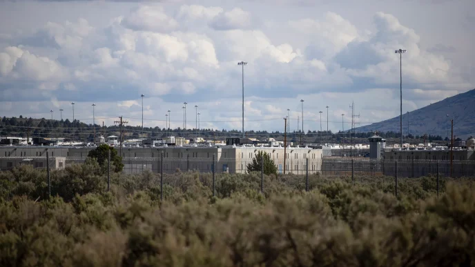 The California Correctional Center in Susanville on April 9. The California Correctional Center was officially deactivated and closed by the California Department of Corrections and Rehabilitation in June 2023.